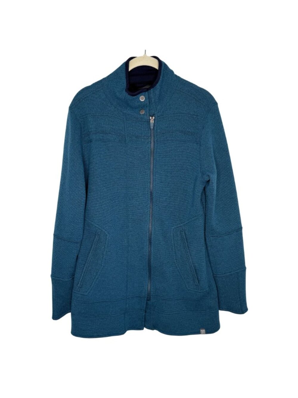 Title Nine Swacket Tunic Blue Jade Heather, S - Picture 2 of 12